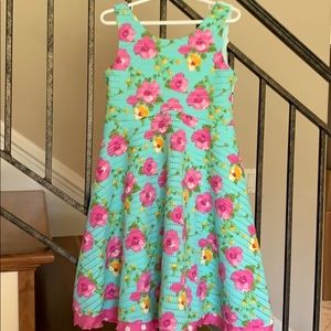 Girls rare additions flower dress size 6